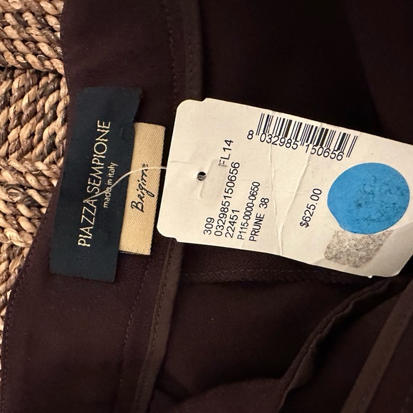 NWT Piazza Sempione Brigitte Pants - Picture 9 of 10